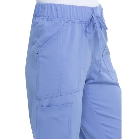 Scrubstar Light Blue Jogger Pants - Picture 3 of 7